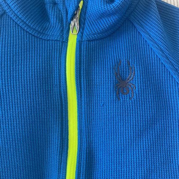 Youth Spyder Zip Up Fleece - Picture 5 of 6